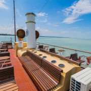 Kelén nosztalgiahajó hátsó fedélzet