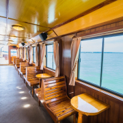 Helka nosztalgiahajó belső tér