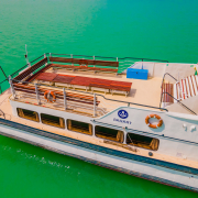 Keszthely motoros a Balatonon