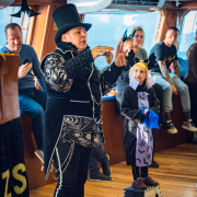 Halloween gyerekhajó