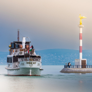 Jókai sétahajó a Balatonon