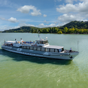Fonyód motoroshajó a Balatonon