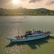 Jókai sétahajó a Balatonon