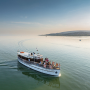 Csongor sétahajó a Balatonon