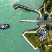 Tihanyrév hajókikötő