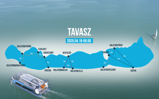 Tavaszi menetrendi hajójáratok head kép